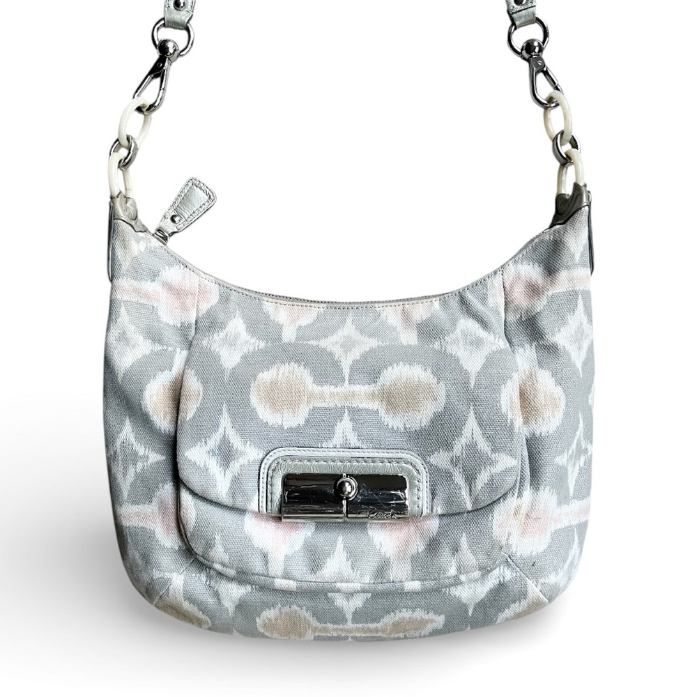 Coach Kristin Op Art Ikat Print Crossbody Bag - Picture 4 of 15
